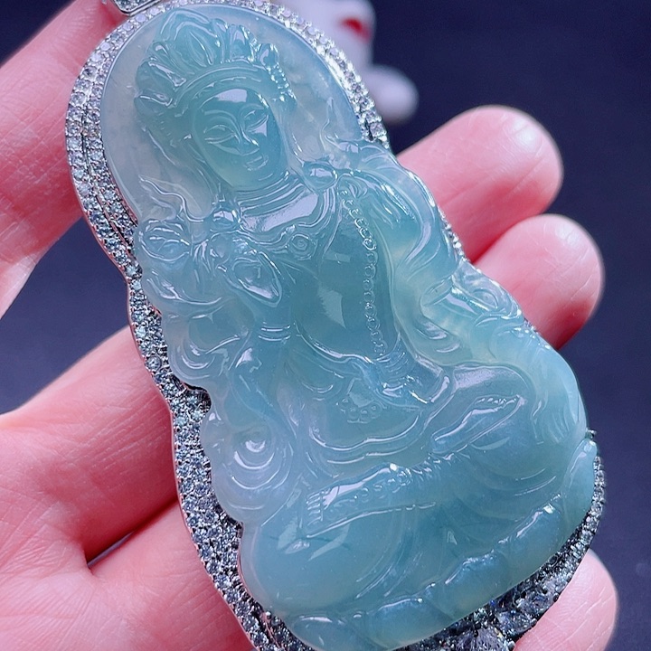 翡翠吊坠(不含链)未镶嵌