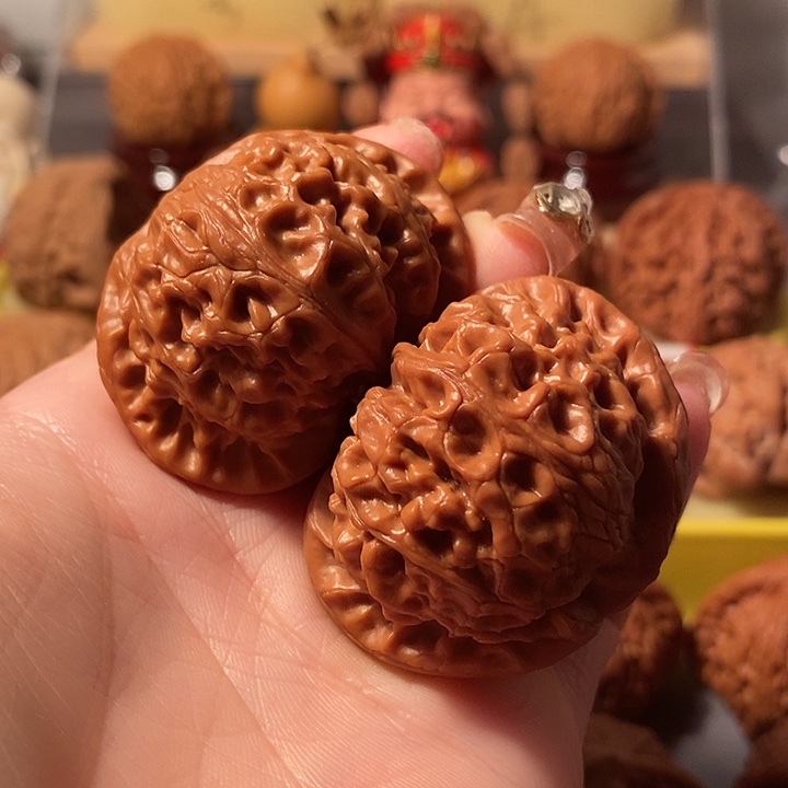 文玩核桃吊坠44宫灯