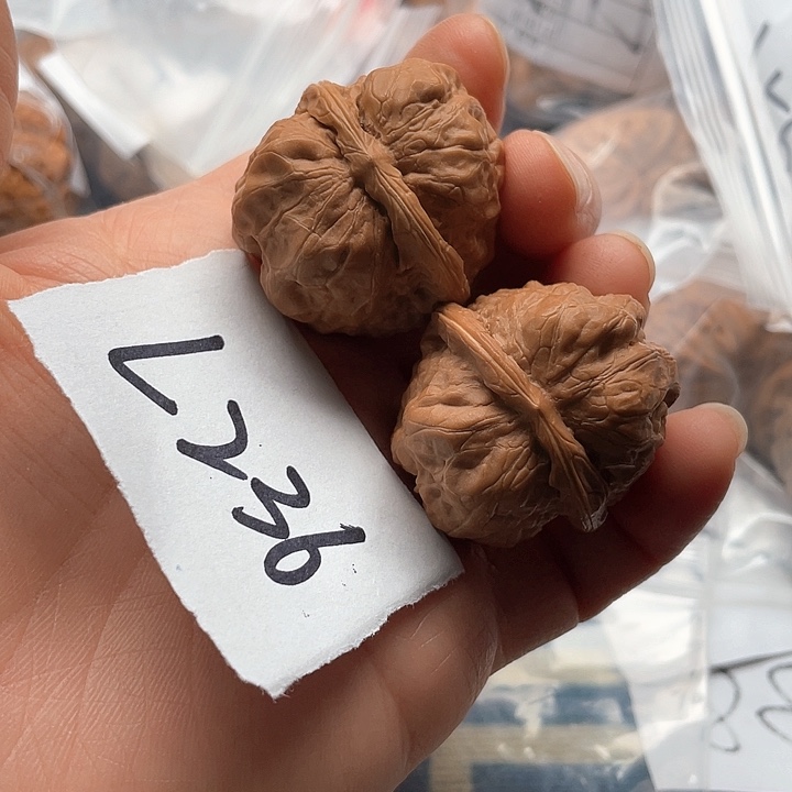 文玩核桃把件娃娃