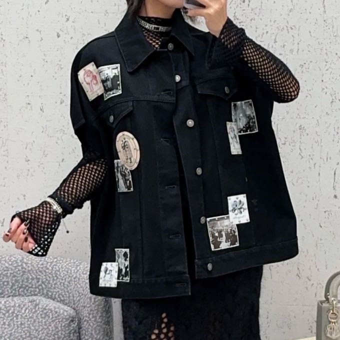 未使用 DIOR/迪奥 /外套/40码/Xsps13409/公价27000/热巴同款 