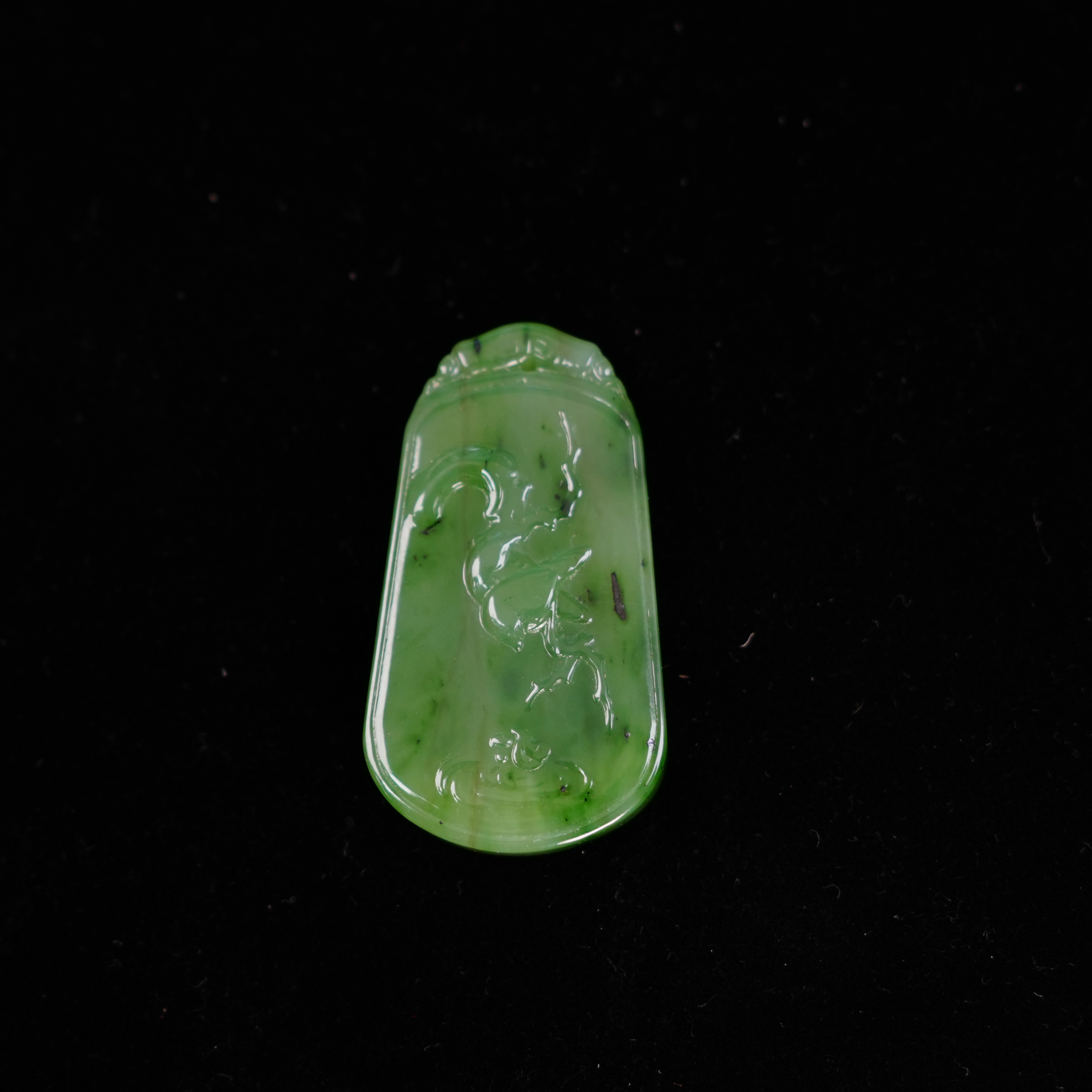 LOT8825 新疆碧玉福禄挂牌