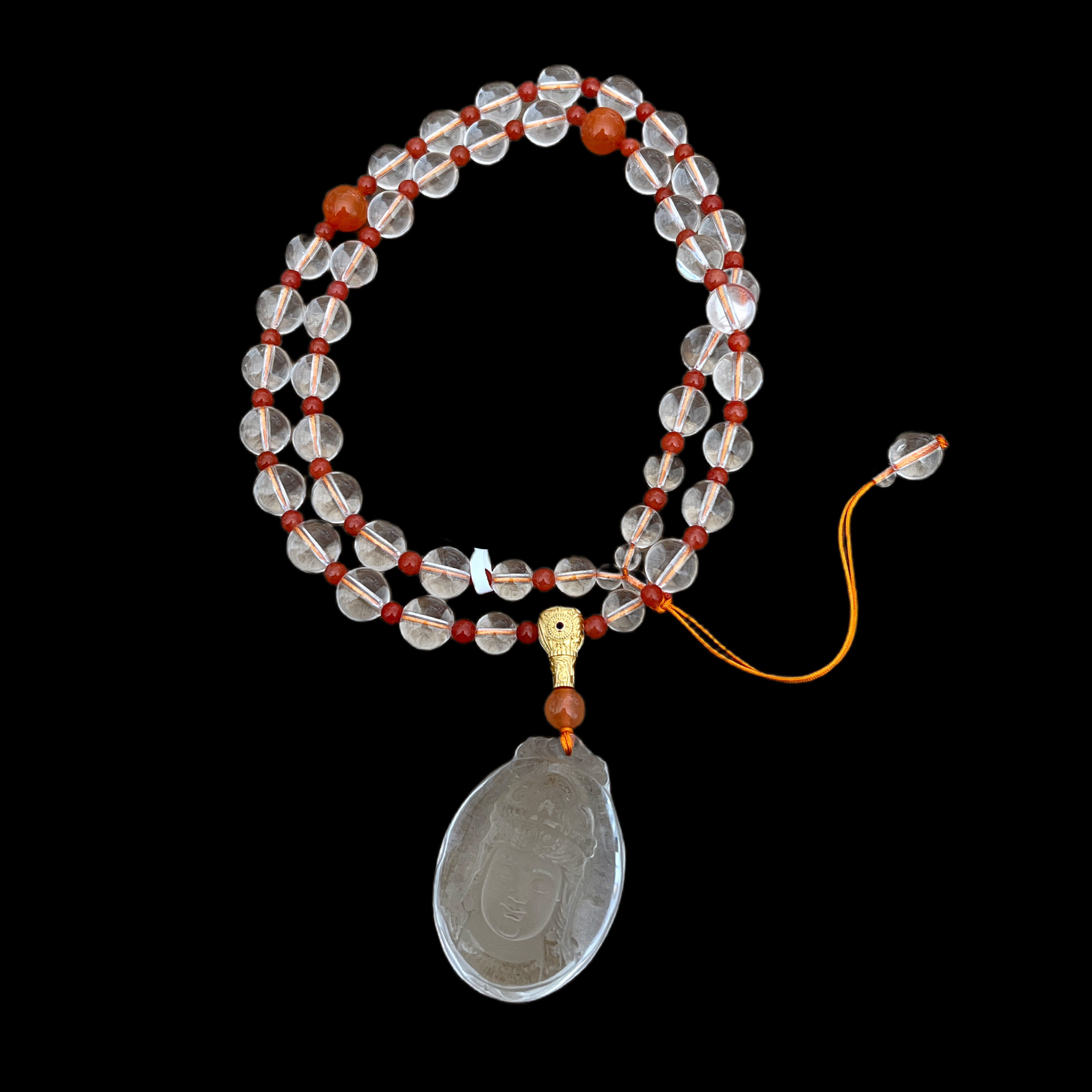 N4189水晶项链多样性发一