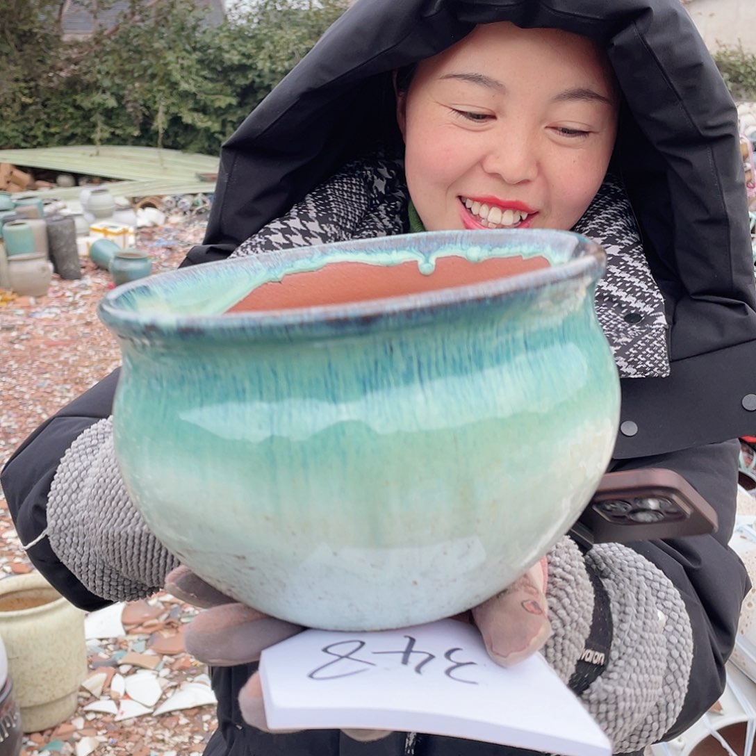 红陶王嫂花盆直播0306-348微瑕