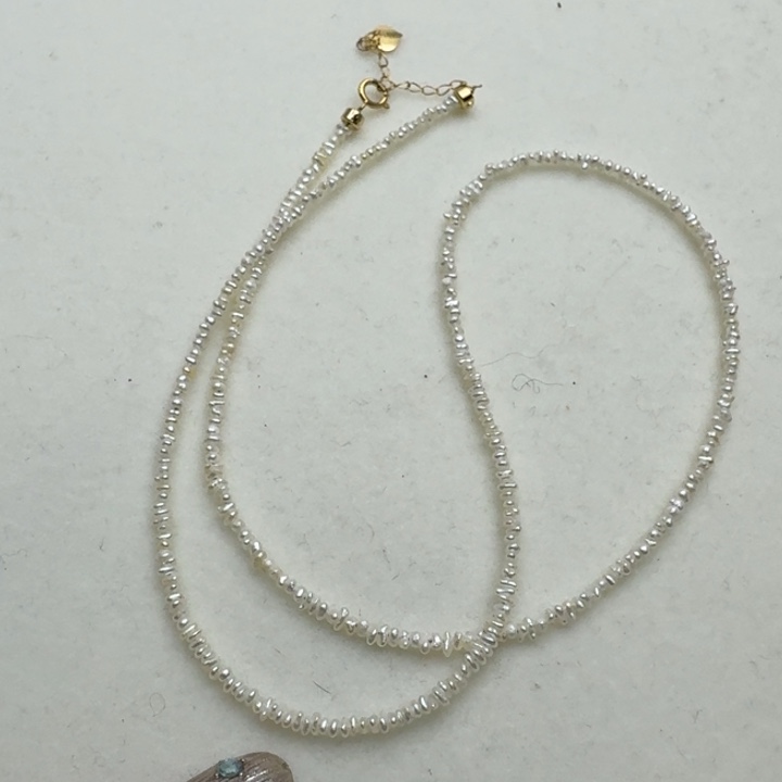 海水珍珠颈饰18K金镶嵌