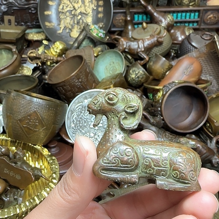 铜材质文玩客厅家具摆件