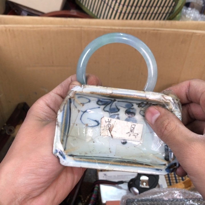陶瓷孤品单件车里拍