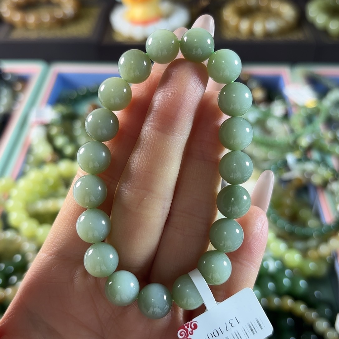 和田玉未镶嵌手链88