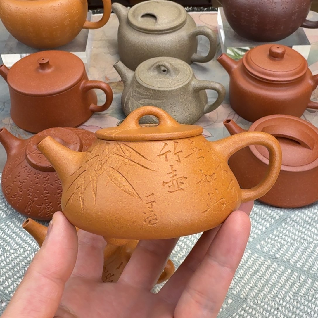 b***k紫砂茶壶微瑕 平盖 180cc