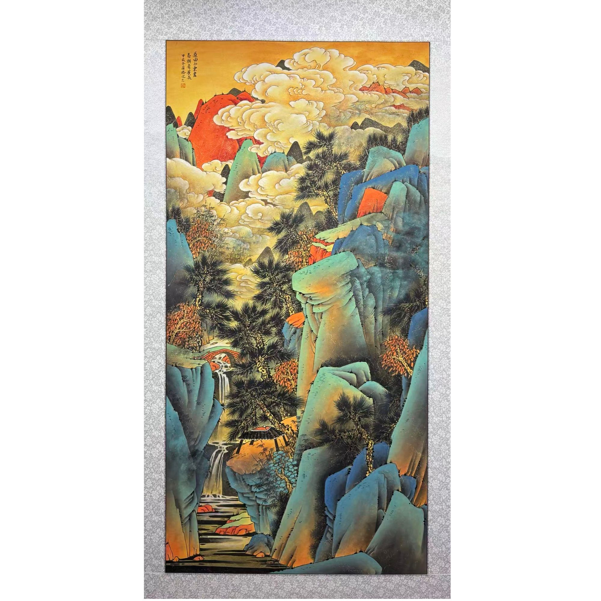 秦燕格国画手绘入书作品S11