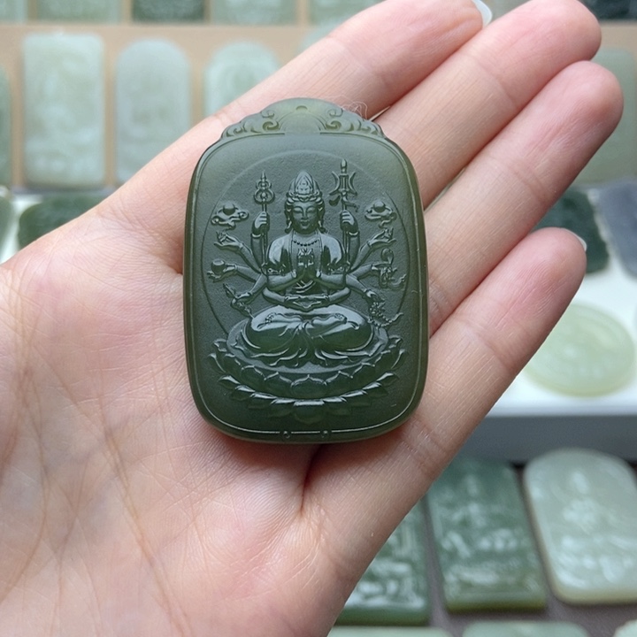 和田玉颈饰未镶嵌诚****下