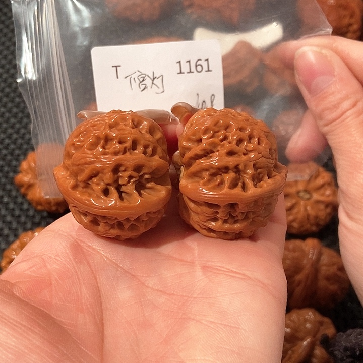 文玩核桃吊坠宫灯40.8