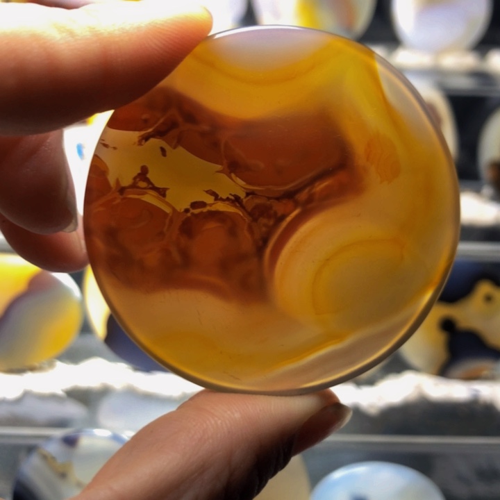 合金玛瑙/玉髓珠宝奇石128