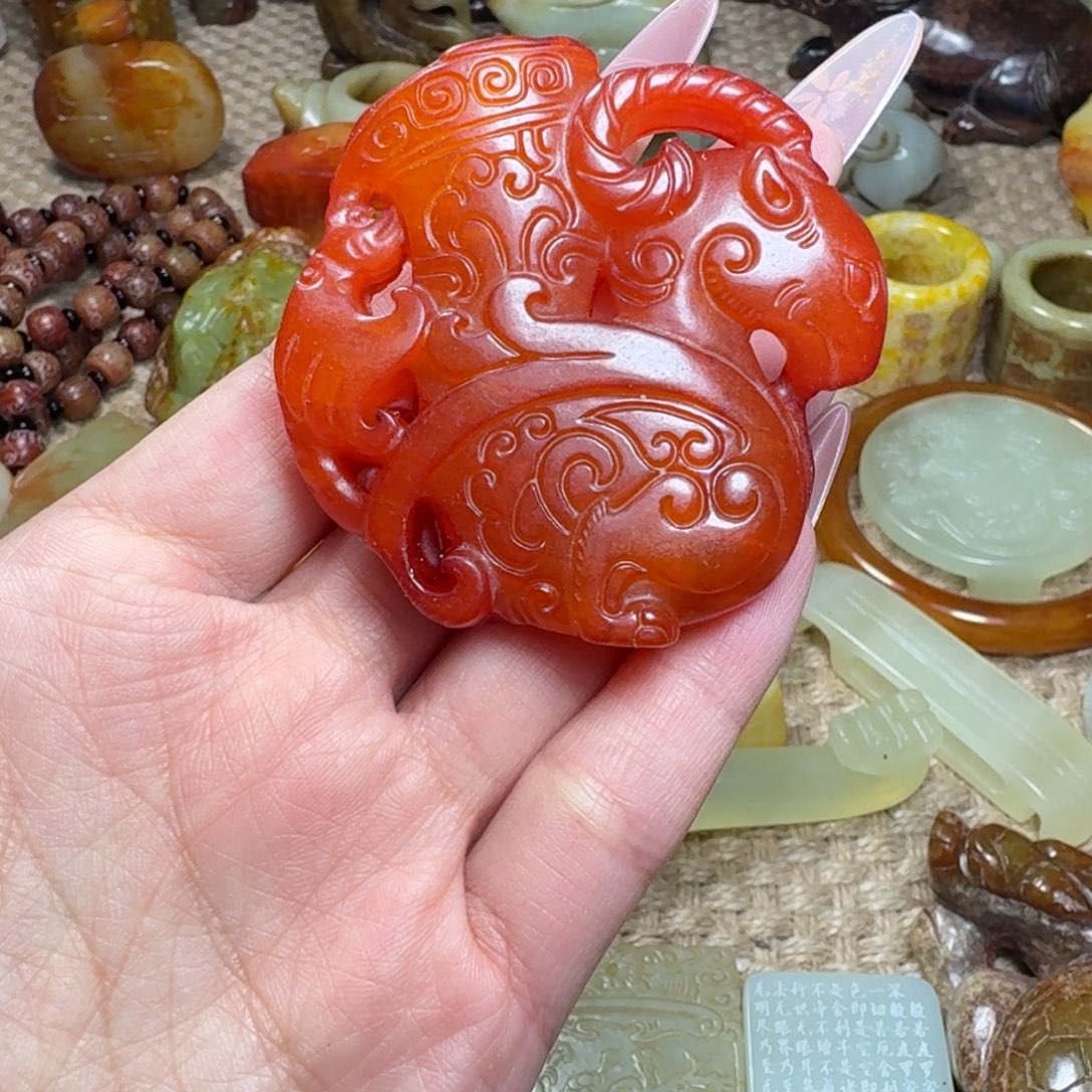 白玉菩提吊坠挂件