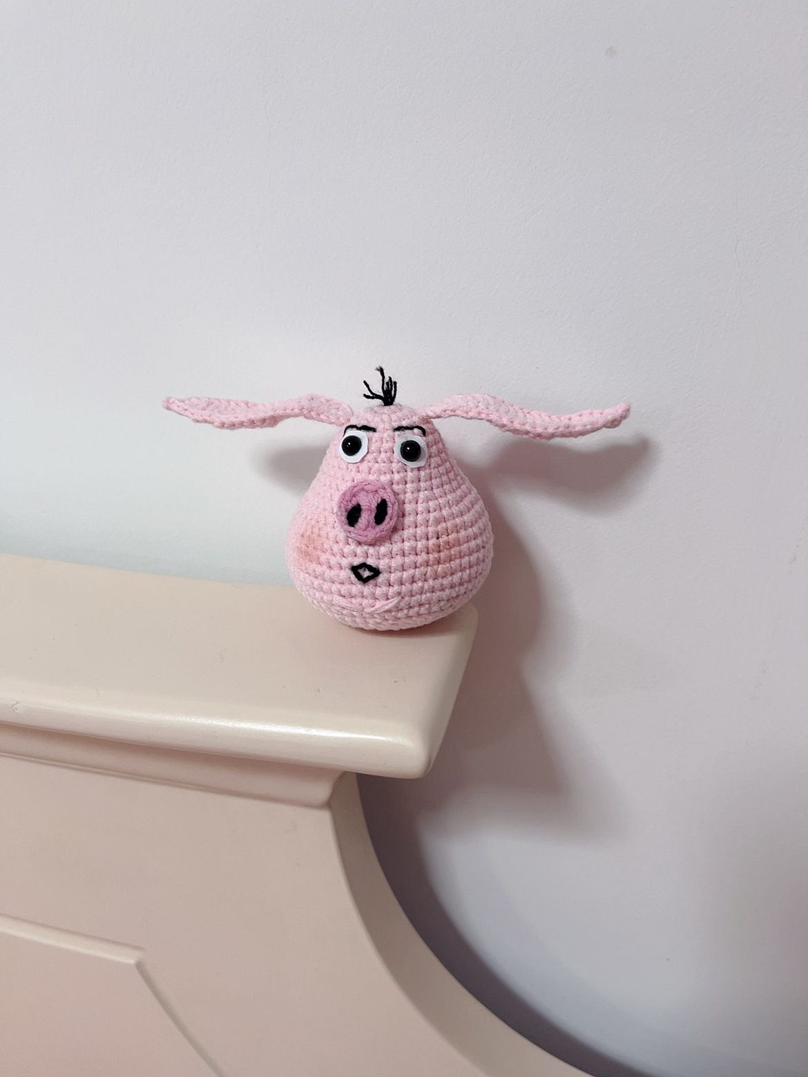 成品太乙飞天猪 钩织成品 挂件玩偶 毛线纯手工钩织 