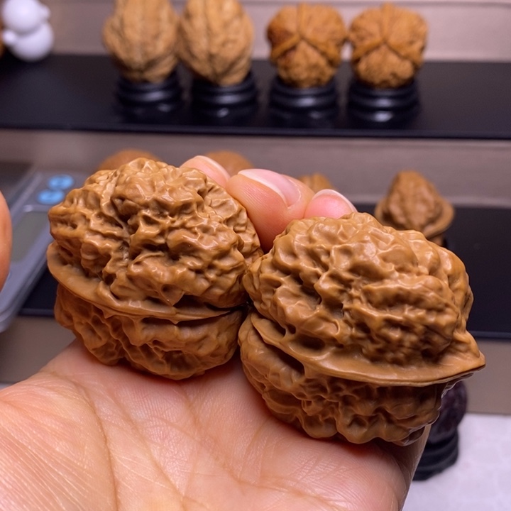 文玩核桃把件上古金蟾8