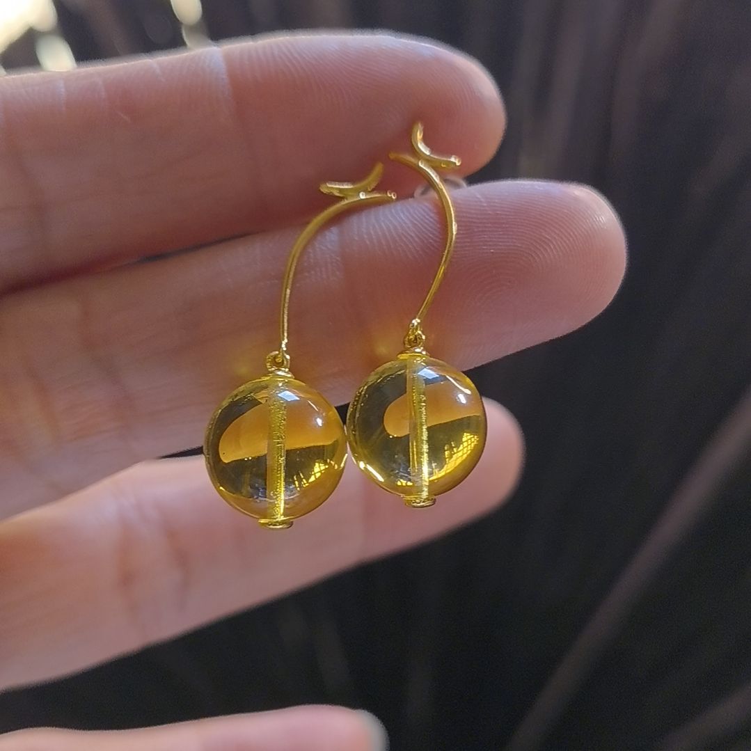 琥珀颈饰未镶嵌！！！