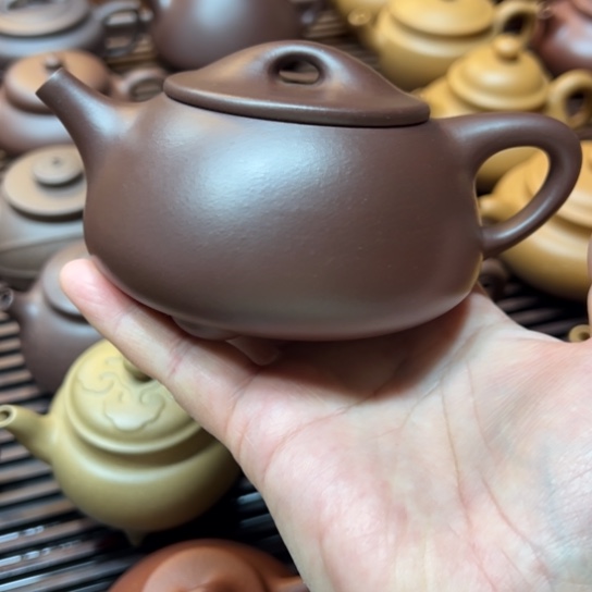 紫砂茶壶深*蓝宜兴紫砂壶