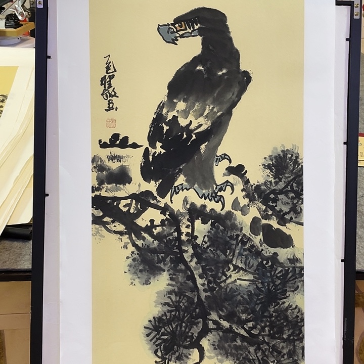 国画张圣敏先生纯手绘作品