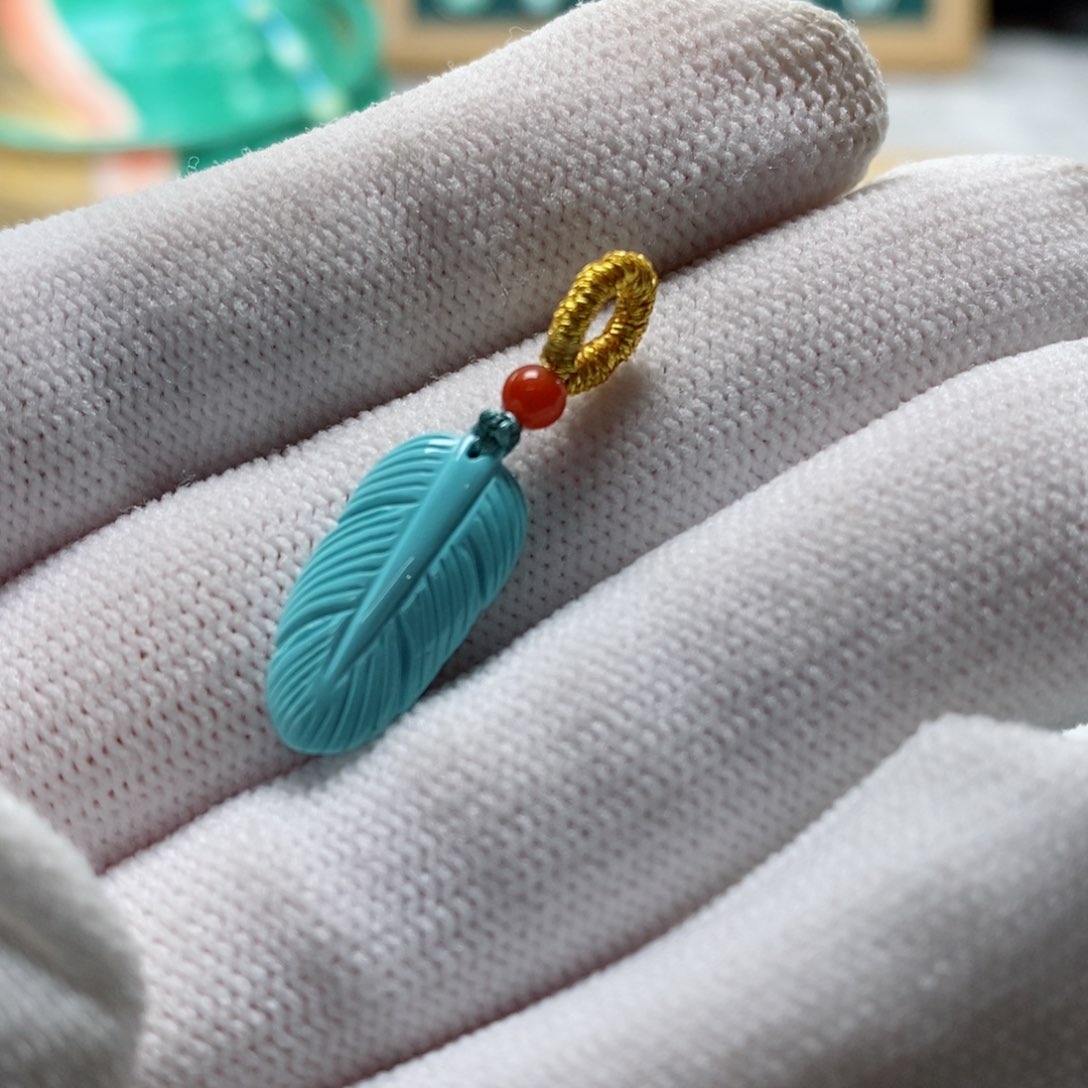 绿松石颈饰未镶嵌