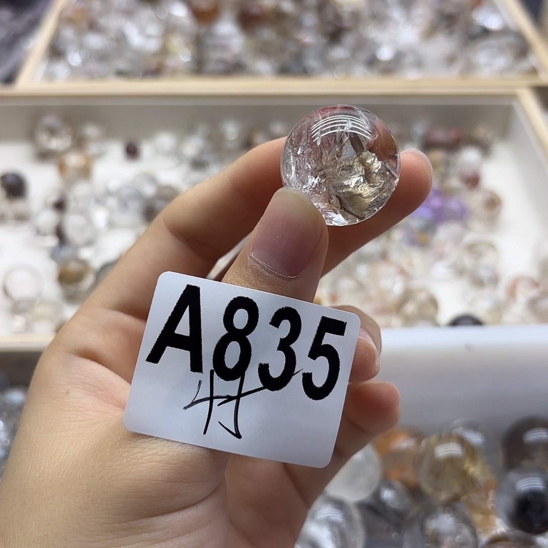 ****）水晶珠宝半成品未镶嵌835