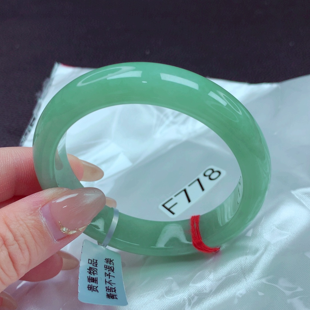 翡翠未镶嵌手镯手镯88