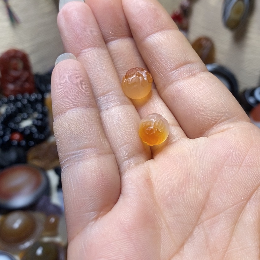 【闪购商品】玛瑙/玉髓颈饰未镶嵌芙*