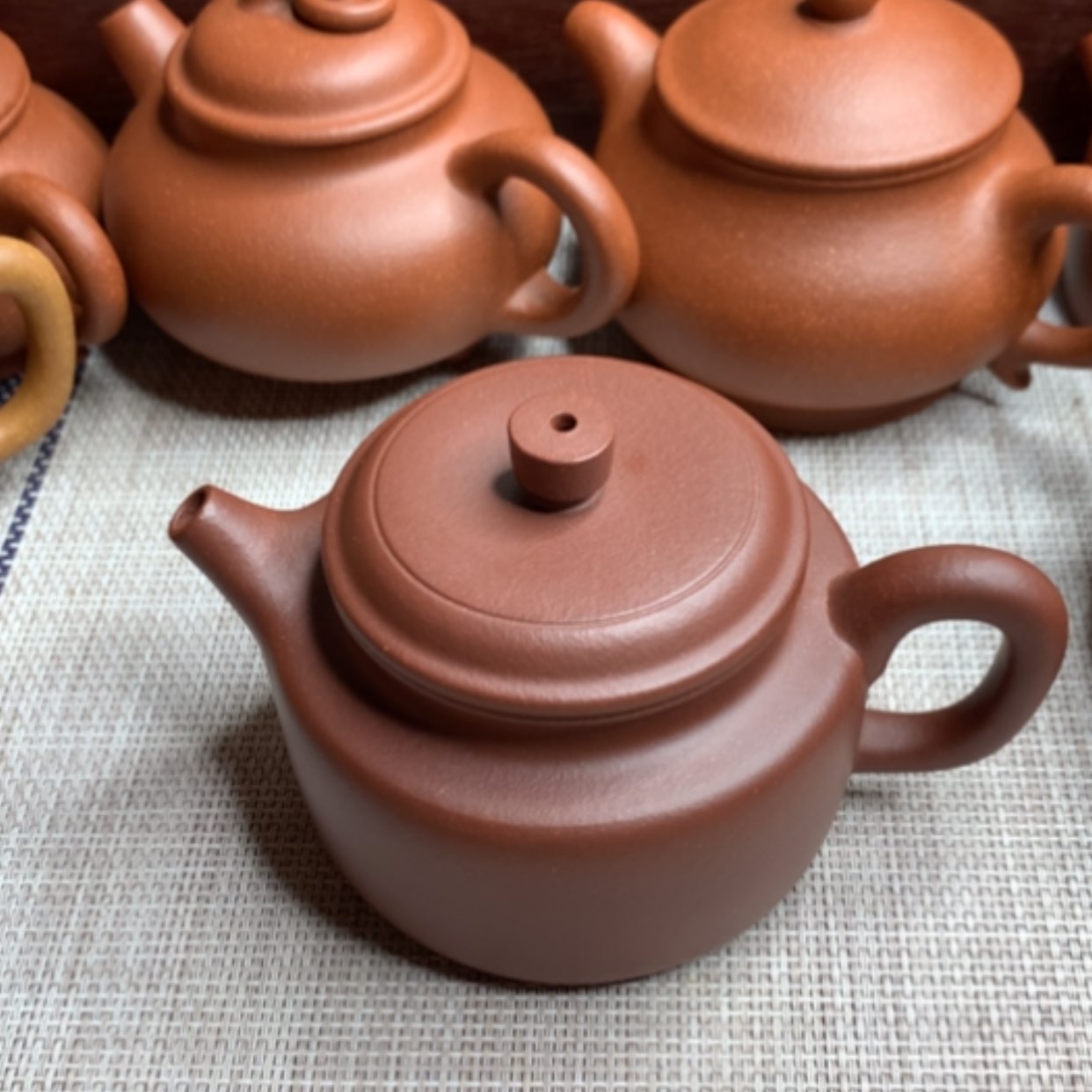【闪购商品】紫砂茶壶220CC微瑕半手工制作