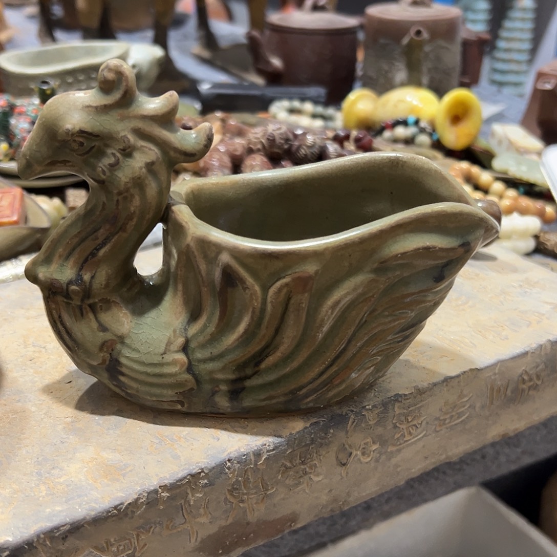 瓦当摆件摆件的啊茶包茶