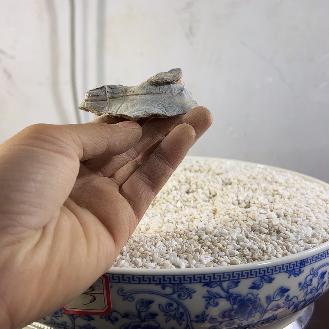 未***雨灵璧石精美摆件石头