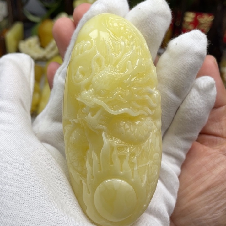 琥珀吊坠(不含链)未镶嵌