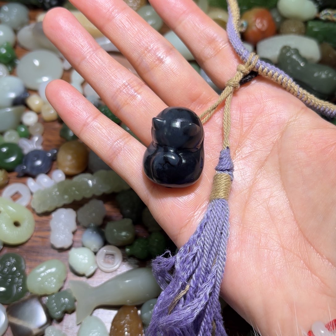 和田玉珠宝半成品未镶嵌