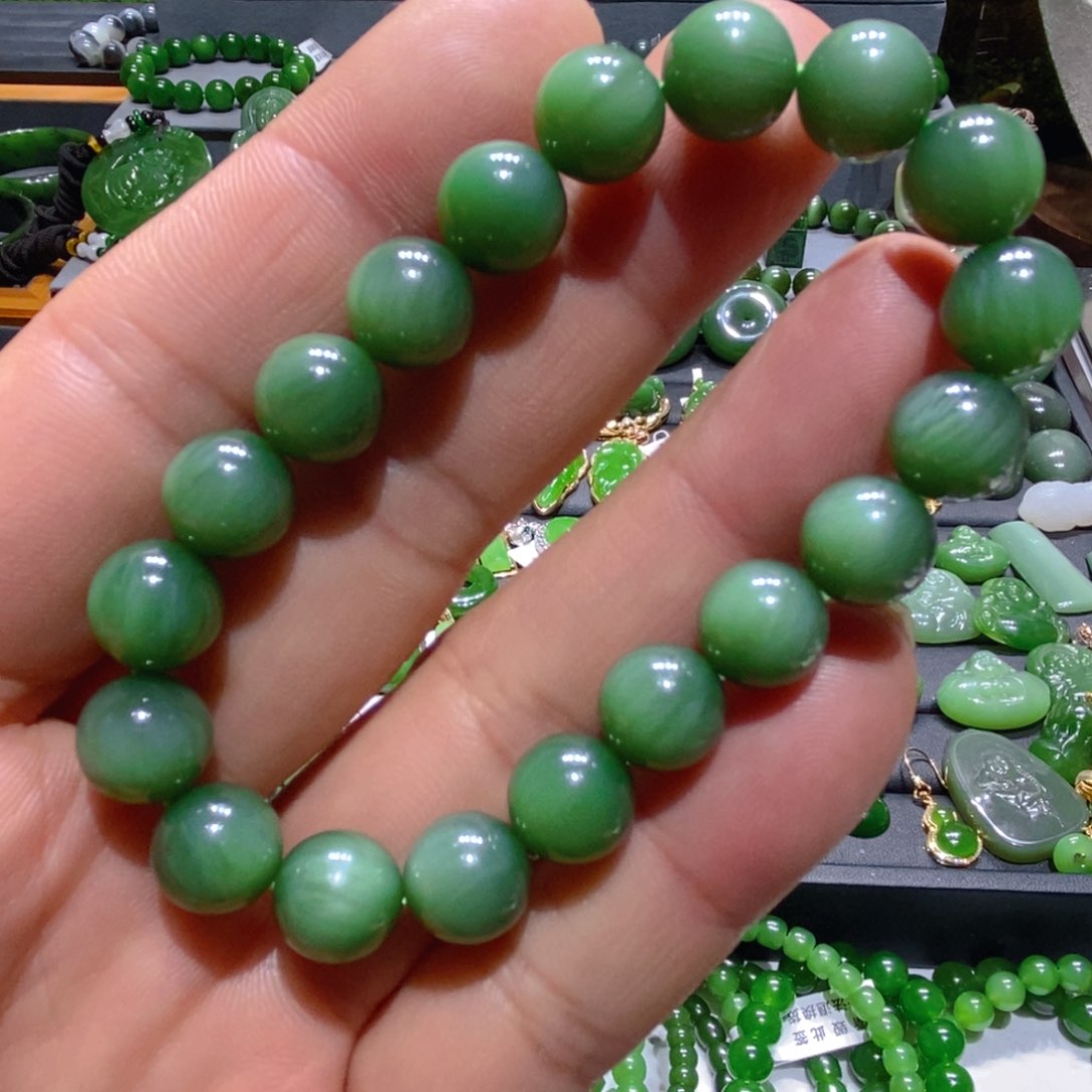 未镶嵌手链和田玉（碧玉）