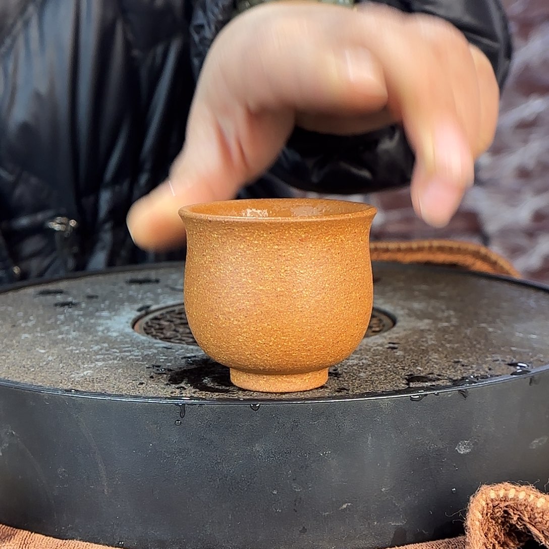 紫砂茶杯原矿紫砂泥料