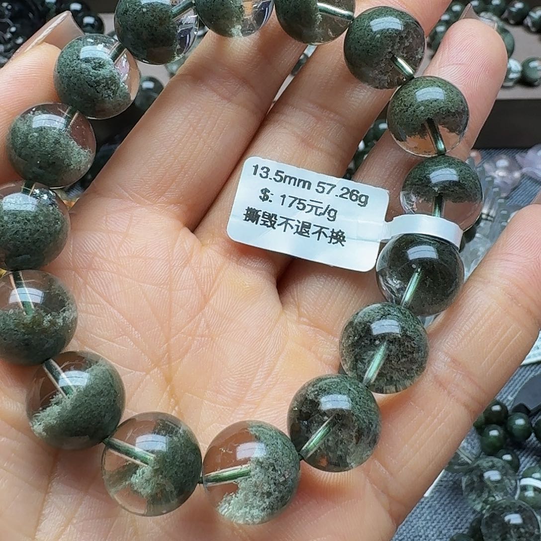 水晶手链未镶嵌六*六手链