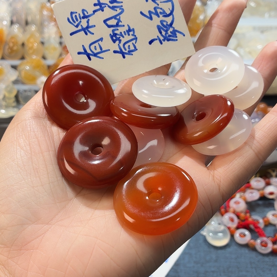 玛瑙/玉髓未镶嵌颈饰