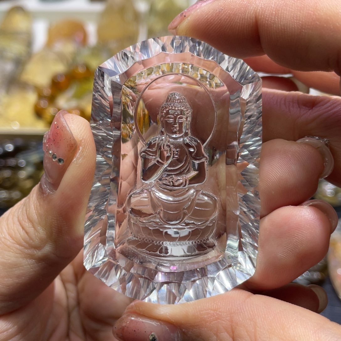 水晶颈饰未镶嵌定制