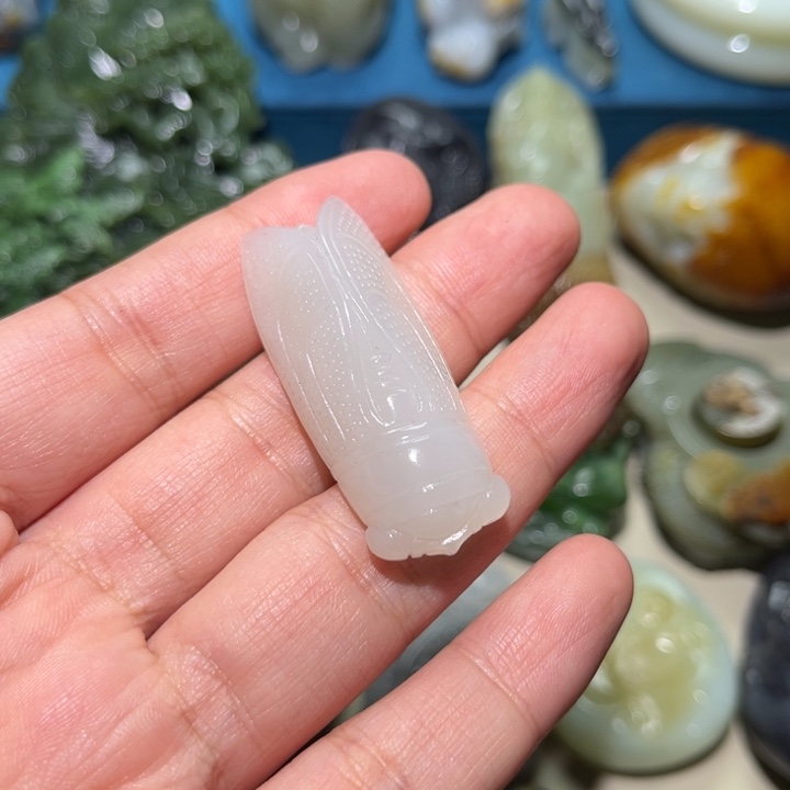 和田玉挂件未镶嵌