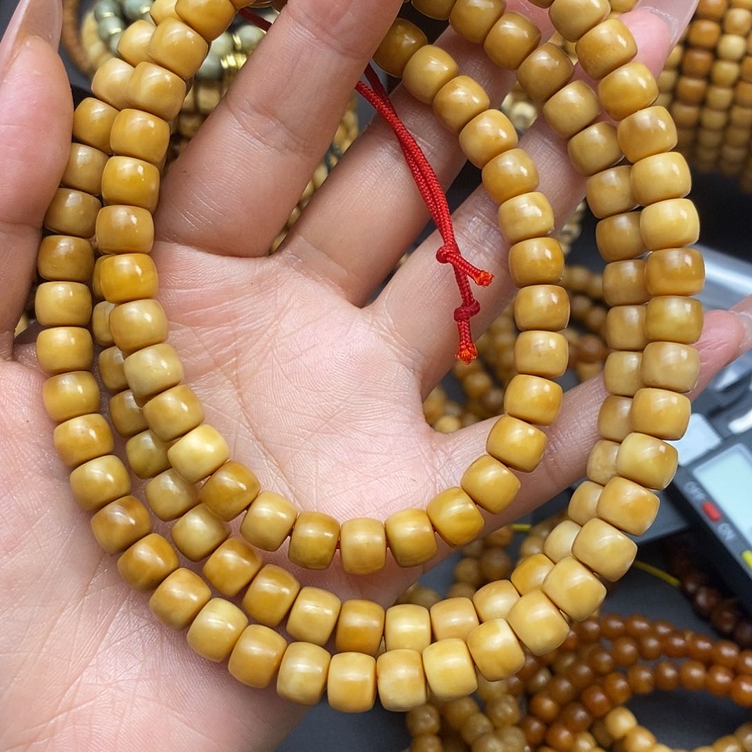 龙眼菩提手串龙脊菩提直切半透脖挂卡8➕