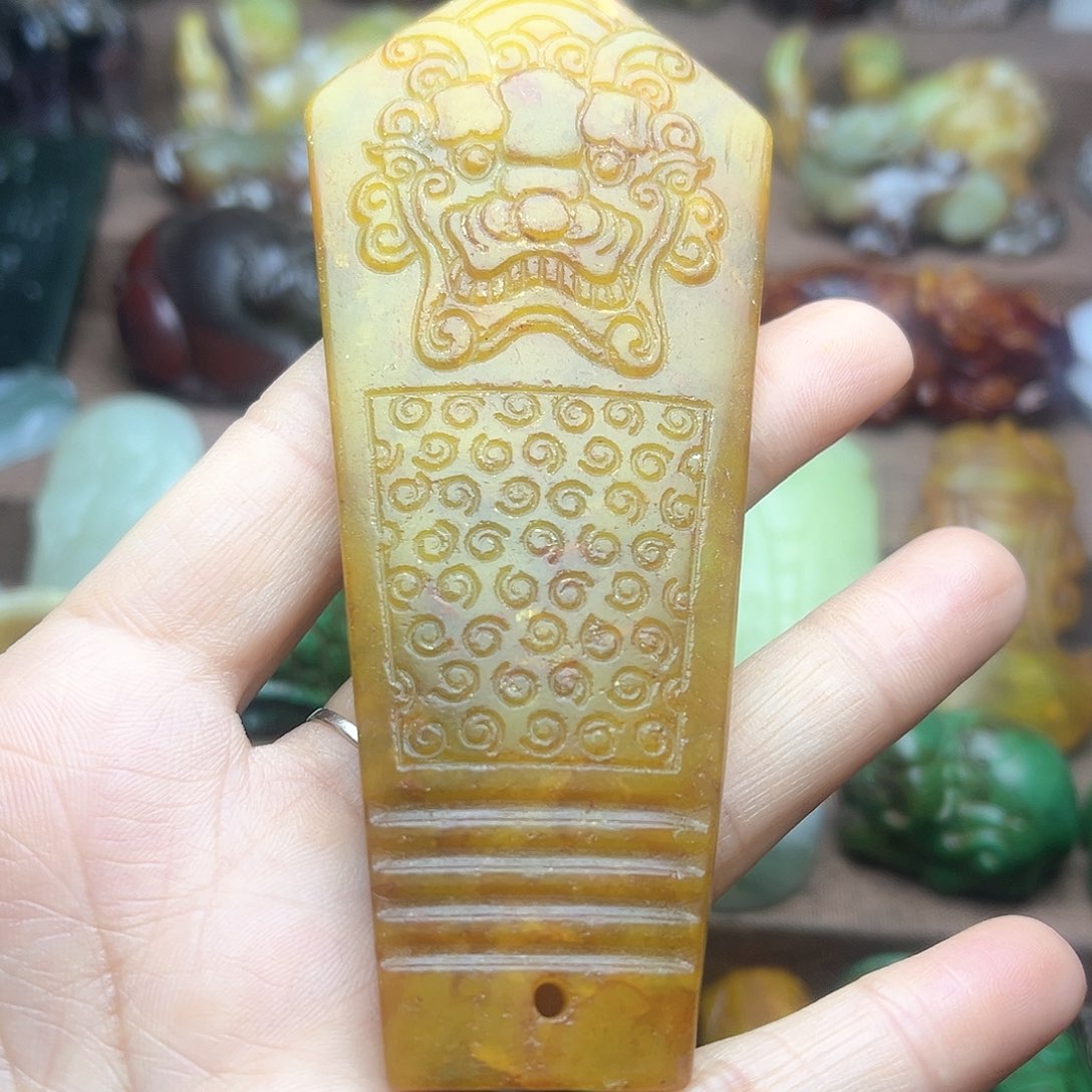 白玉菩提吊坠106。。