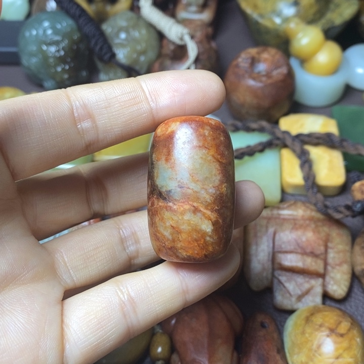岫岩河磨玉（透闪石质玉）未镶嵌挂件