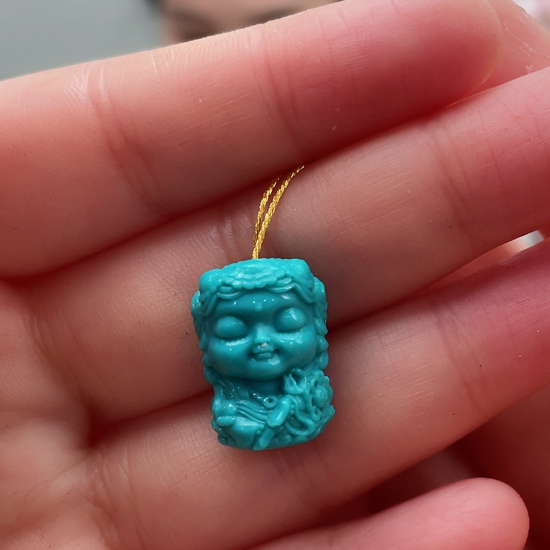 绿松石颈饰未镶嵌