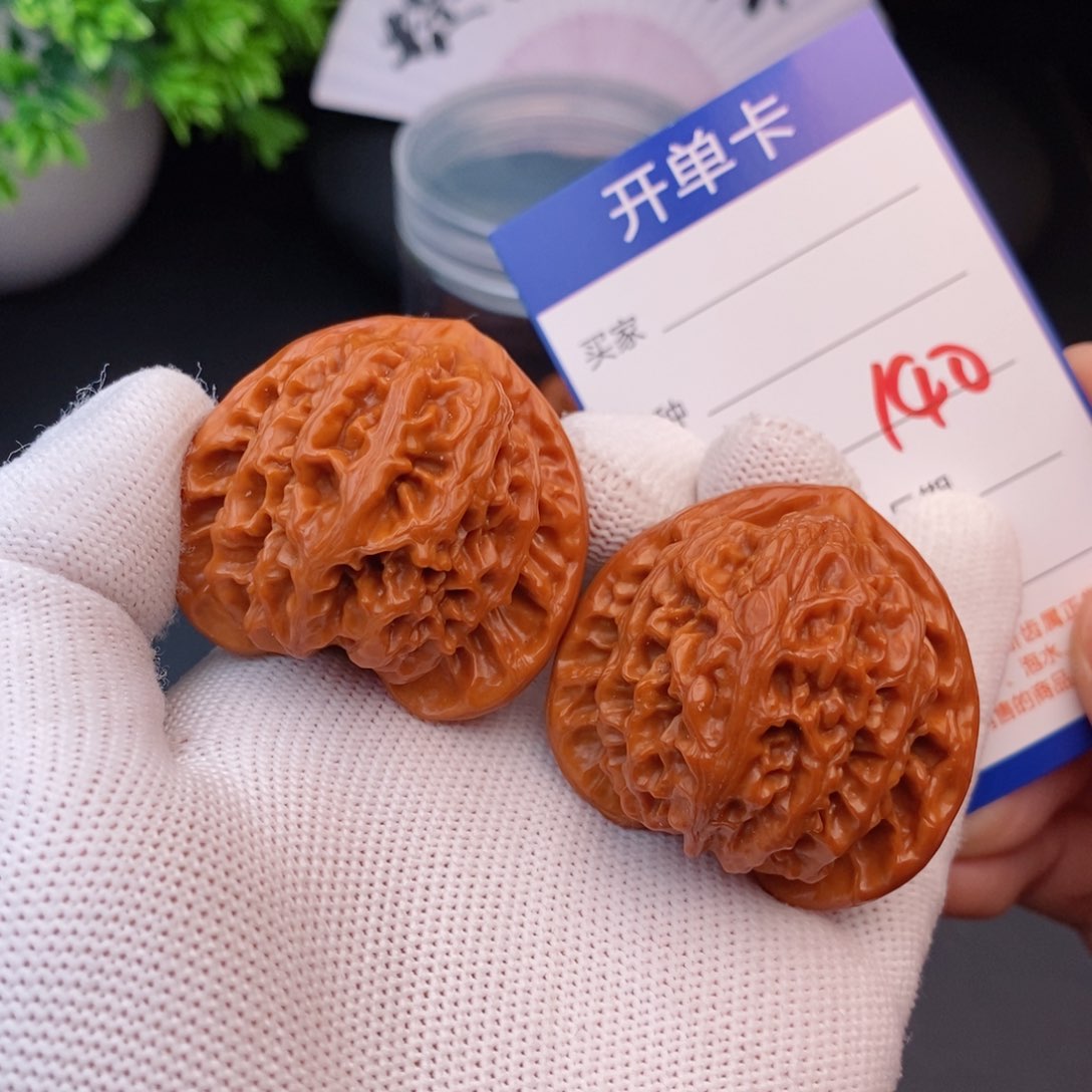 文玩核桃把件41宫灯140