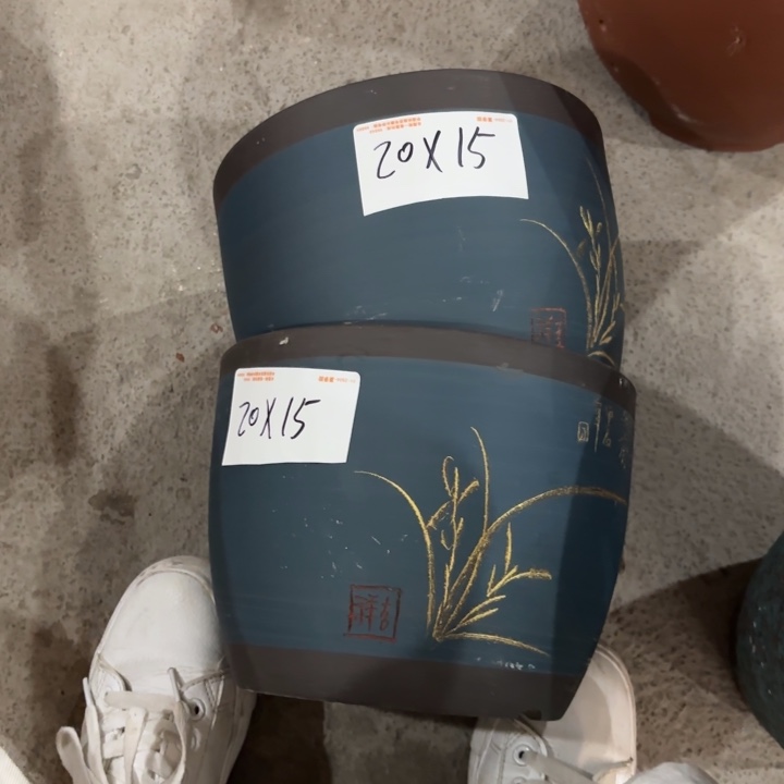 紫砂花盆紫砂的颜色