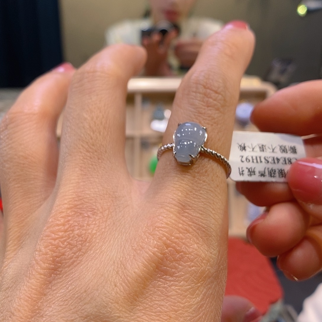 翡翠吊坠(不含链)银S925镶嵌