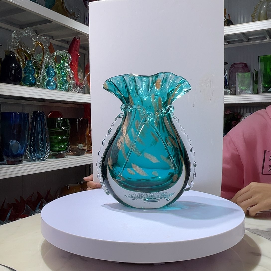 琉璃淄博琉璃福袋花器…………………………