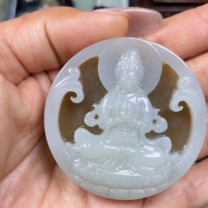 善***匪和田玉未镶嵌挂件