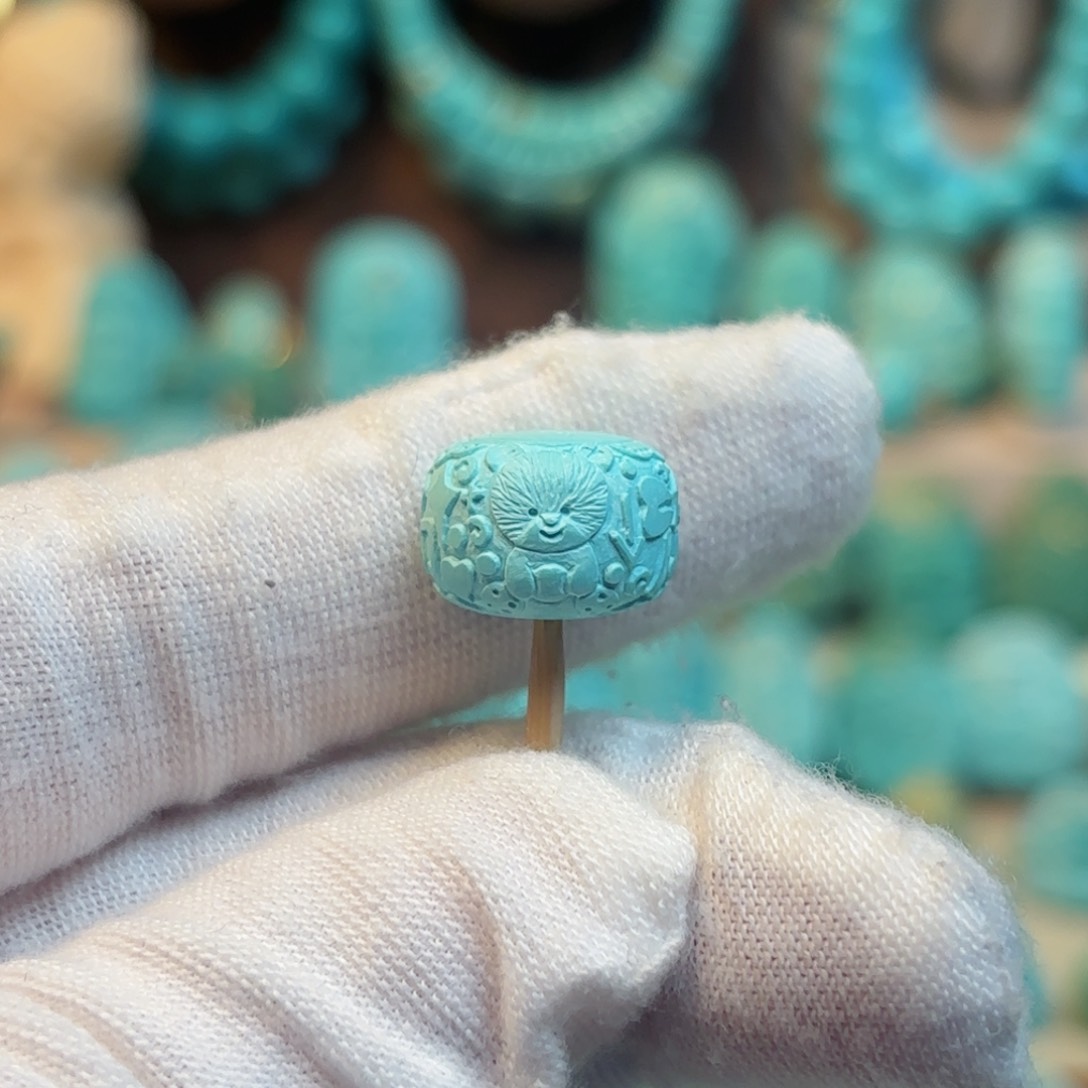 绿松石配饰未镶嵌滴*～