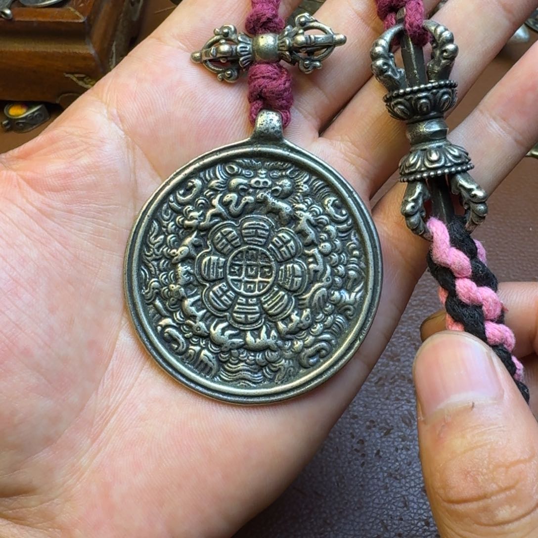 没**害藏式风格九宫八卦牌