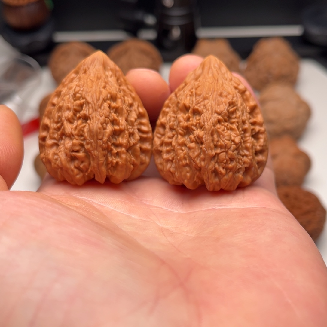 安***步把件核桃36+塔尖（精修打底）