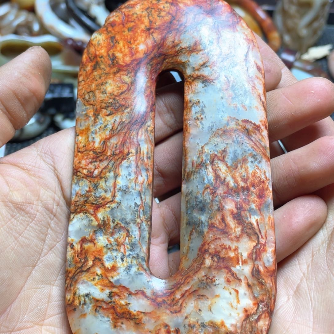 和田玉（糖玉）挂件未镶嵌b*s